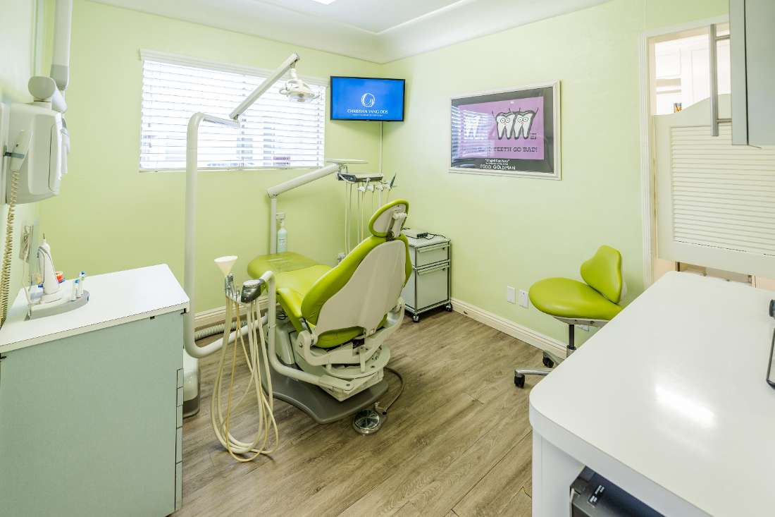 Interior view of a patient room, where the whole room is in view, downey ca